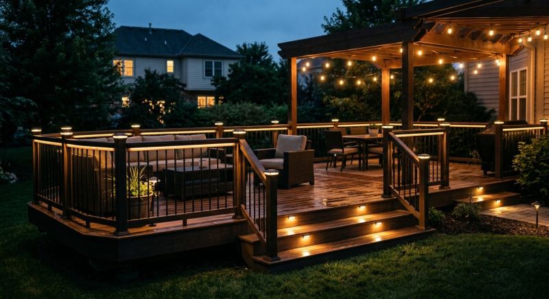 Backyard Lighting Service in Denver, CO