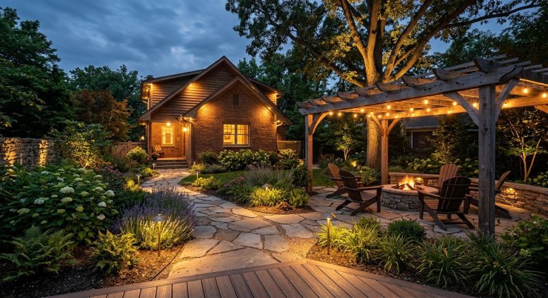 Backyard Lighting Service in Heber City, UT
