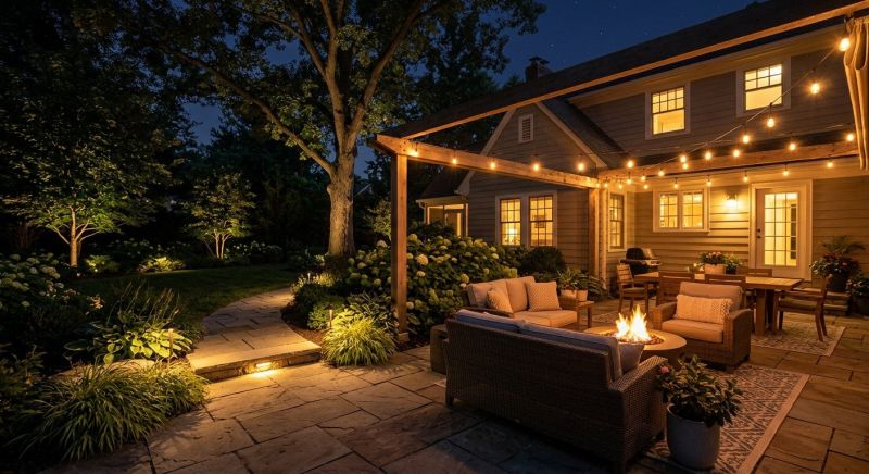 Backyard Lighting Service in Alpharetta, GA