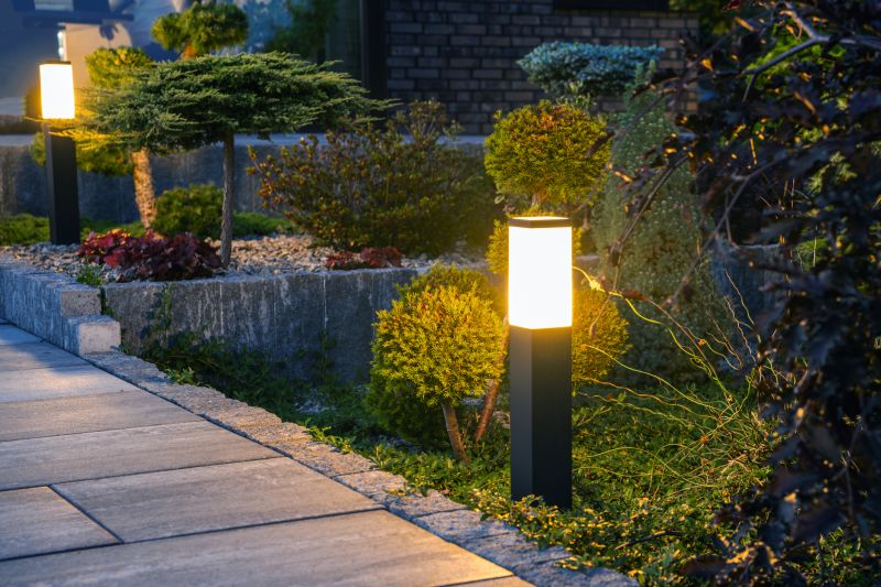 Garden Lighting Installation in Orem, UT