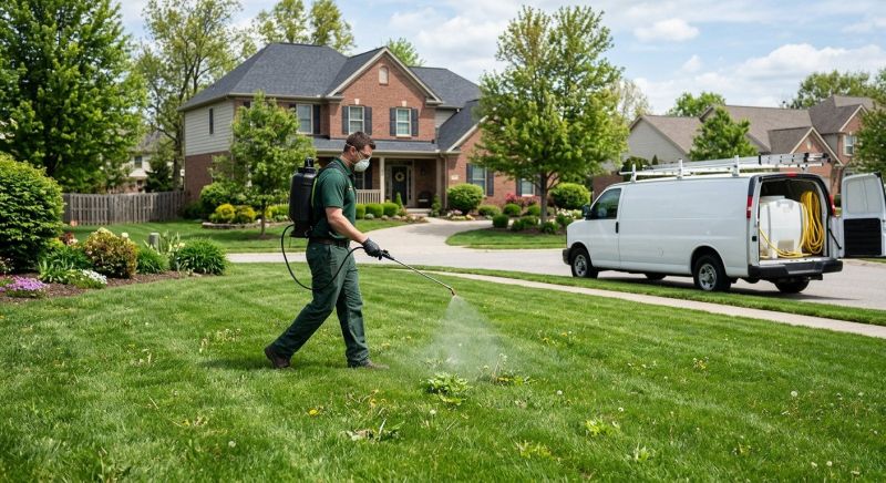 Lawn Weed Treatment in Rockwall, TX