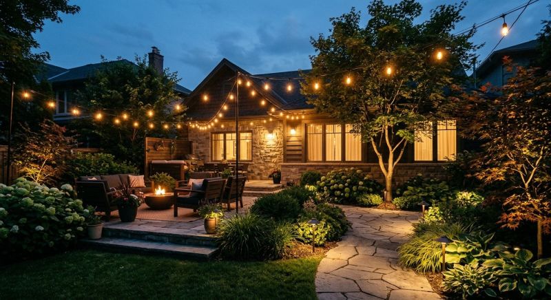 Patio Lights Installation in Overland Park, KS