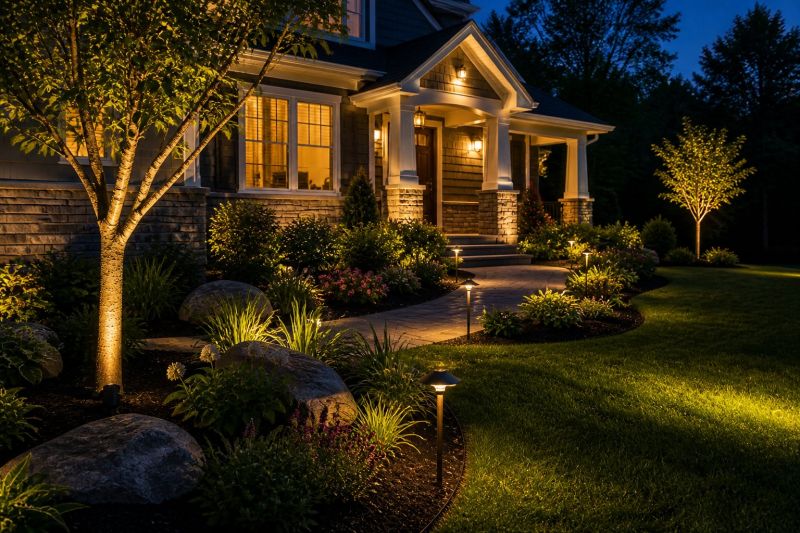 Pond Lighting Installation in Overland Park, KS