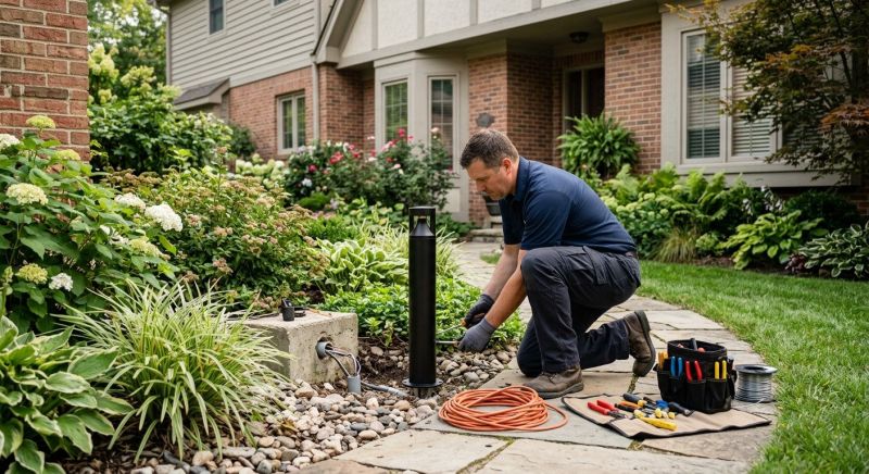 Step Lighting Installation in Denver County, CO