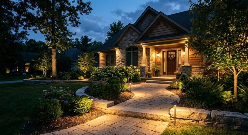 Walkway Lighting Installation in Utah County, UT